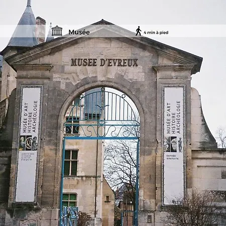 L'haussmannien, Hyper Centre 2 Min A Pied Evreux