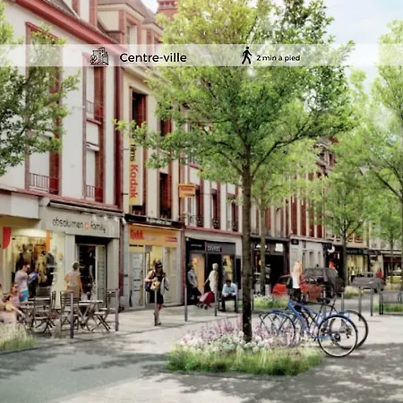L'haussmannien, Hyper Centre 2 Min A Pied Apartment Evreux
